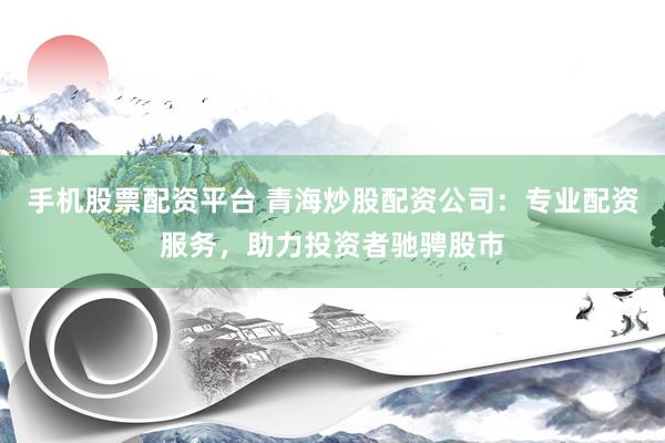 手机股票配资平台 青海炒股配资公司：专业配资服务，助力投资者驰骋股市