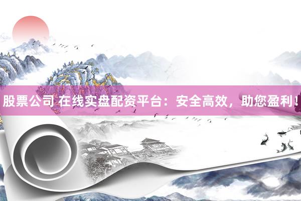 股票公司 在线实盘配资平台：安全高效，助您盈利！